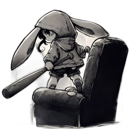 weapon, sword, hat, staff transparent PNG cut-out