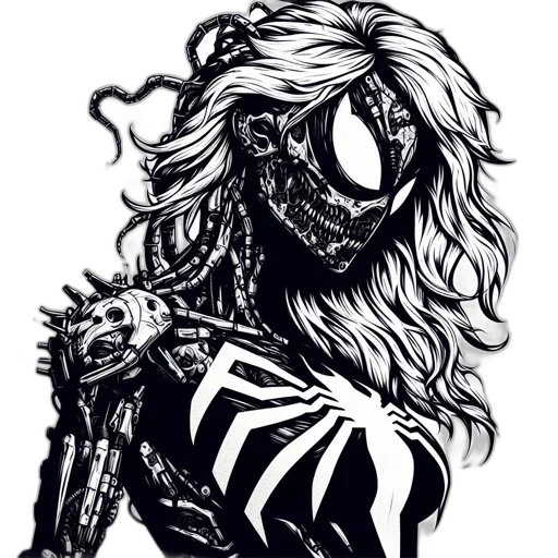 mask, creature, animal, hair transparent PNG cut-out
