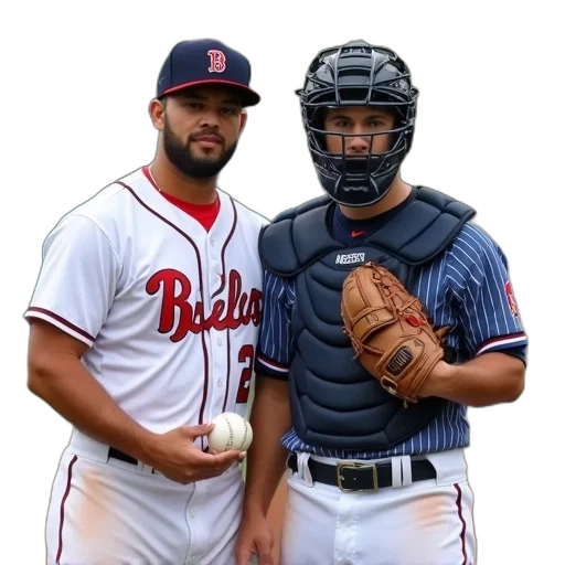 baseball, player, holding, glove transparent PNG cut-out