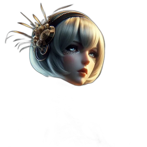 crown, face, mask, jewelry transparent PNG cut-out