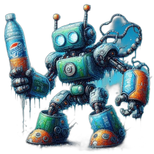 robot, weapon, creature, concept art transparent PNG cut-out