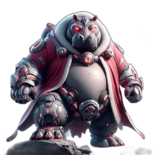 creature, concept art, fantasy art, 3d render transparent PNG cut-out