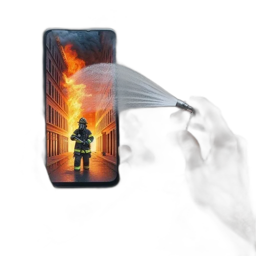 weapon, robot, concept art, cyberpunk transparent PNG cut-out