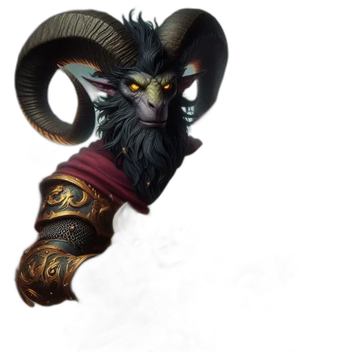 dragon, staff, mask, face transparent PNG cut-out