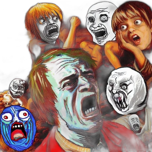mask, face, comic book art, concept art transparent PNG cut-out