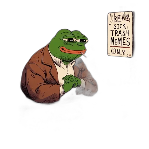 jacket, food, creature, pepe transparent PNG cut-out