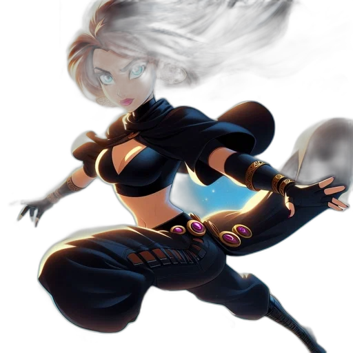 fantasy art, concept art, comic book art, anime transparent PNG cut-out