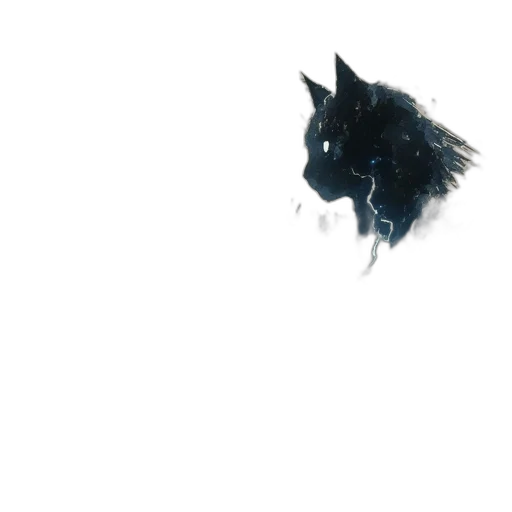 dragon, animal, creature, hair transparent PNG cut-out