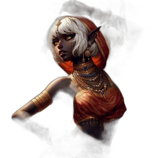 staff, face, fantasy art, concept art transparent PNG cut-out