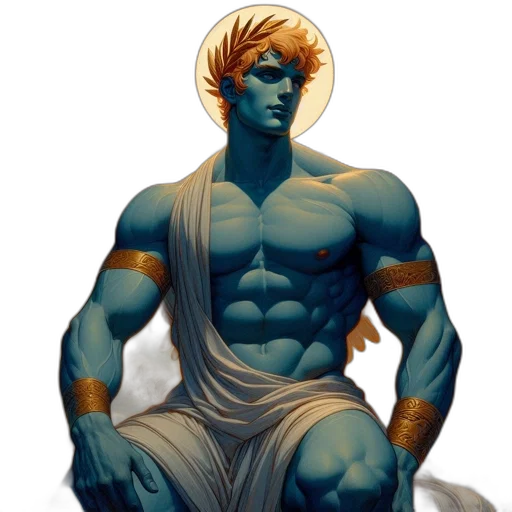 concept art, comic book art, fantasy art, 3d render transparent PNG cut-out