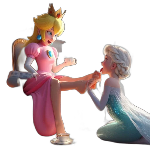 crown, dress, jewelry, 3d render transparent PNG cut-out