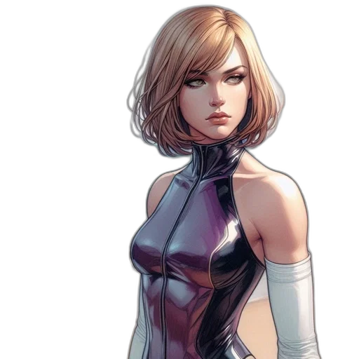 dress, comic book art, concept art, fantasy art transparent PNG cut-out