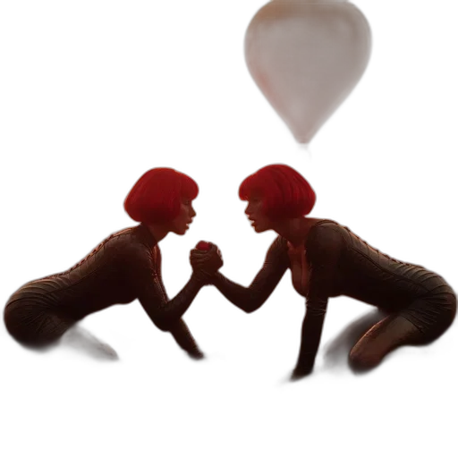 3d render, concept art, photorealistic, pixel art transparent PNG cut-out