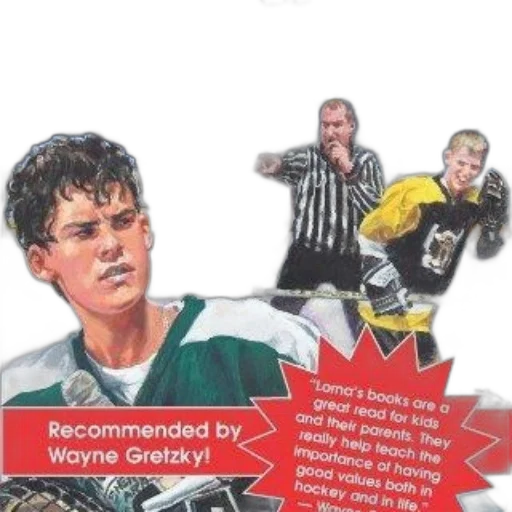 book, cover, featuring, hockey transparent PNG cut-out