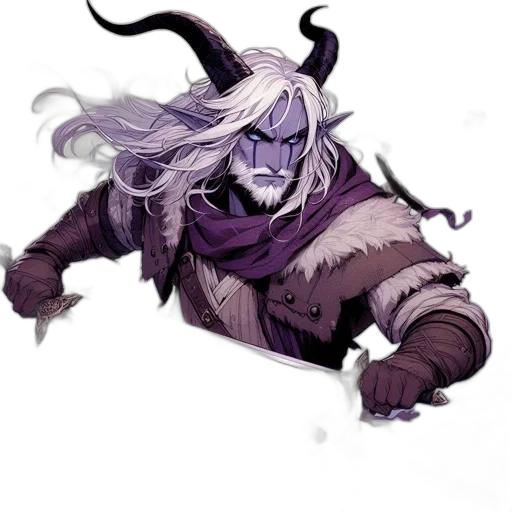 creature, mask, dragon, staff transparent PNG cut-out