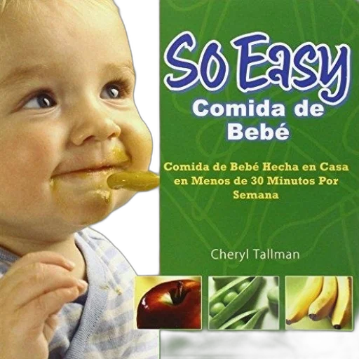 food, book, cover, baby transparent PNG cut-out