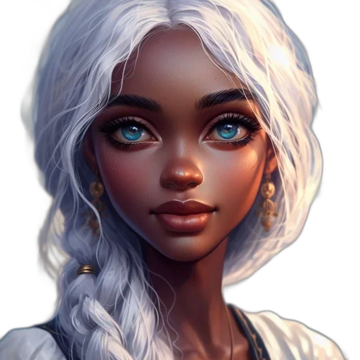 face, dragon, jewelry, dress transparent PNG cut-out