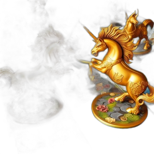 dragon, staff, sword, fantasy art transparent PNG cut-out