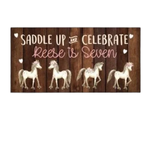custom, vinyl, banner, rustic transparent PNG cut-out