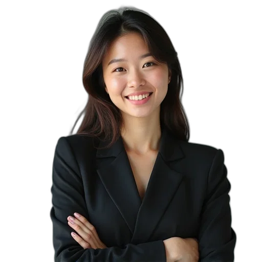 staff, face, jacket, jewelry transparent PNG cut-out