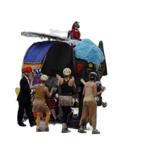 umbrella, staff, hat, mask transparent PNG cut-out