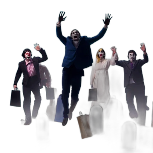 concept art, 3d render, people, wear transparent PNG cut-out