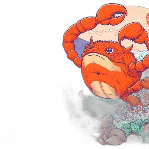 creature, concept art, watercolor, fantasy art transparent PNG cut-out
