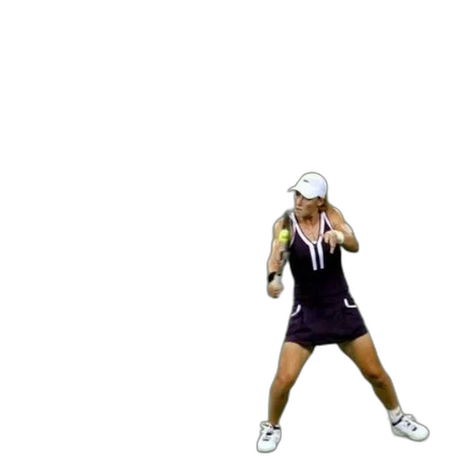 3d render, concept art, female, tennis transparent PNG cut-out