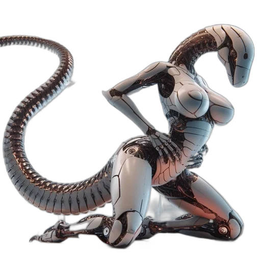 robot, creature, dragon, concept art transparent PNG cut-out