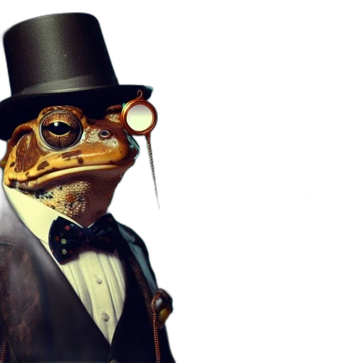 hat, mask, animal, staff transparent PNG cut-out