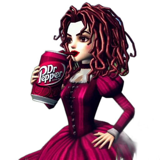 dress, concept art, fantasy art, cartoon transparent PNG cut-out