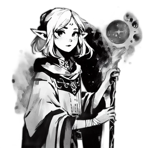 staff, sword, crown, mask transparent PNG cut-out