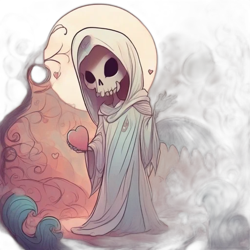 mask, staff, creature, dress transparent PNG cut-out