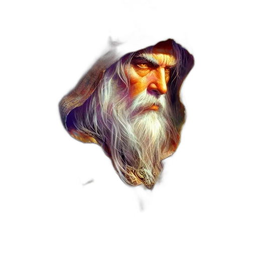 face, hat, mask, staff transparent PNG cut-out