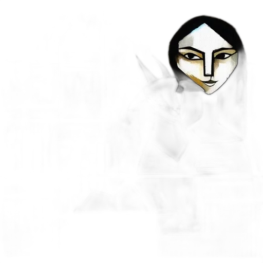 mask, jewelry, face, staff transparent PNG cut-out