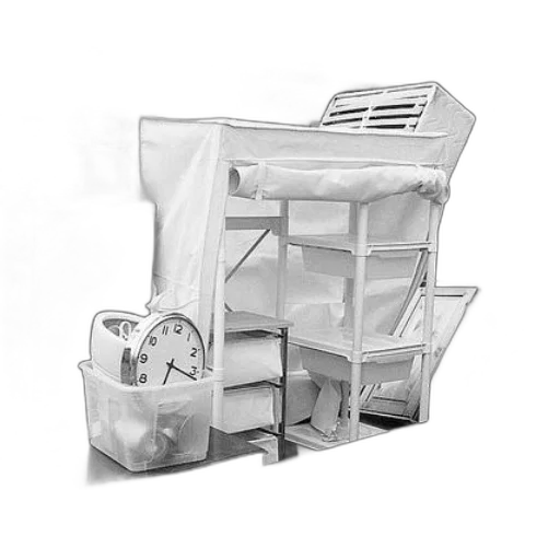 furniture, black, white, photo transparent PNG cut-out