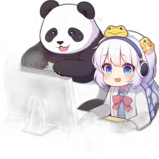 robot, animal, creature, staff transparent PNG cut-out