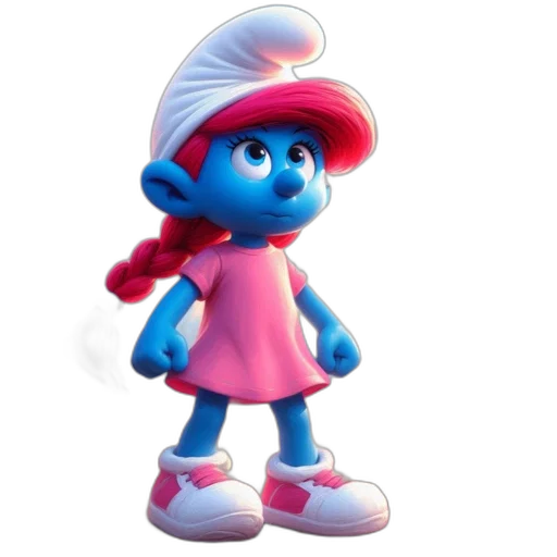 hat, staff, dress, creature transparent PNG cut-out