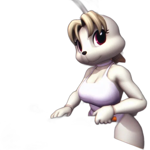 animal, creature, dress, staff transparent PNG cut-out