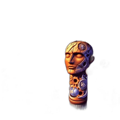 jewelry, staff, mask, face transparent PNG cut-out