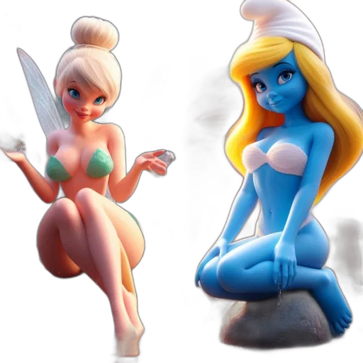 concept art, 3d render, fantasy art, pixel art transparent PNG cut-out