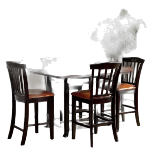 furniture, 3d render, photorealistic, concept art transparent PNG cut-out