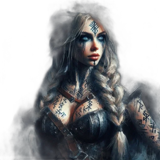 face, dress, fantasy art, concept art transparent PNG cut-out