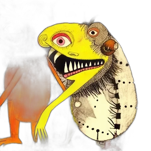 creature, dragon, animal, mask transparent PNG cut-out