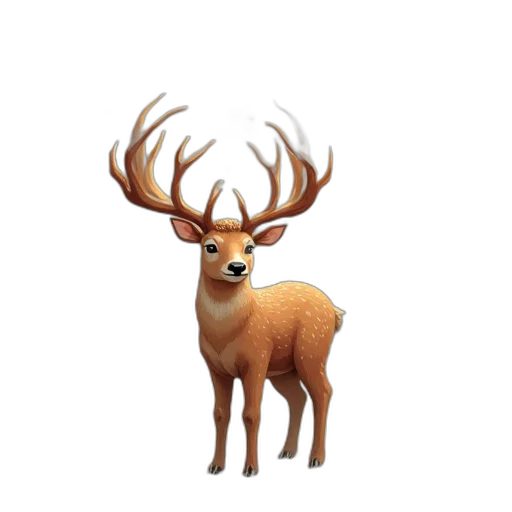 animal, crown, creature, staff transparent PNG cut-out