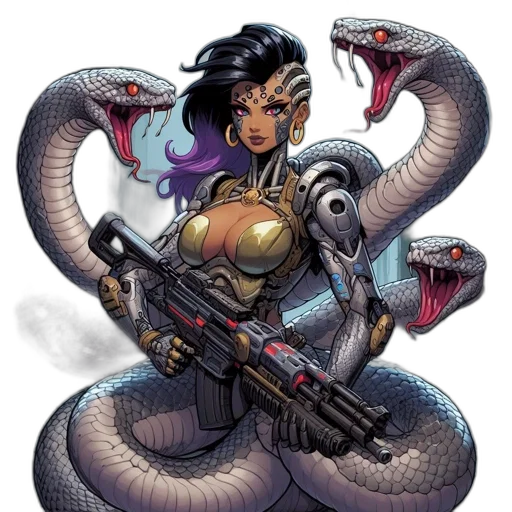 weapon, comic book art, concept art, fantasy art transparent PNG cut-out