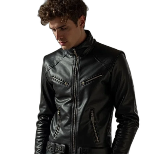 jacket, photorealistic, 3d render, concept art transparent PNG cut-out