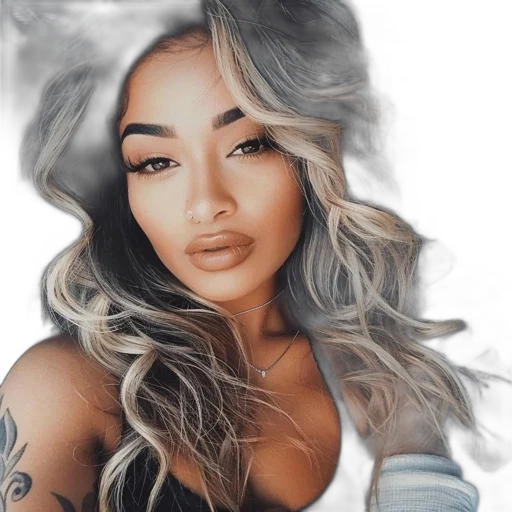 face, photorealistic, cartoon, watercolor transparent PNG cut-out
