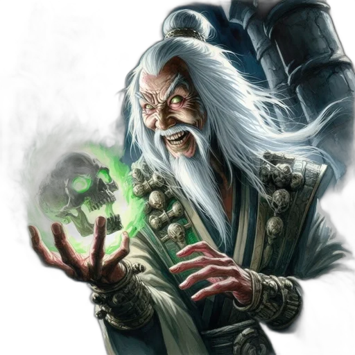 staff, dragon, face, weapon transparent PNG cut-out