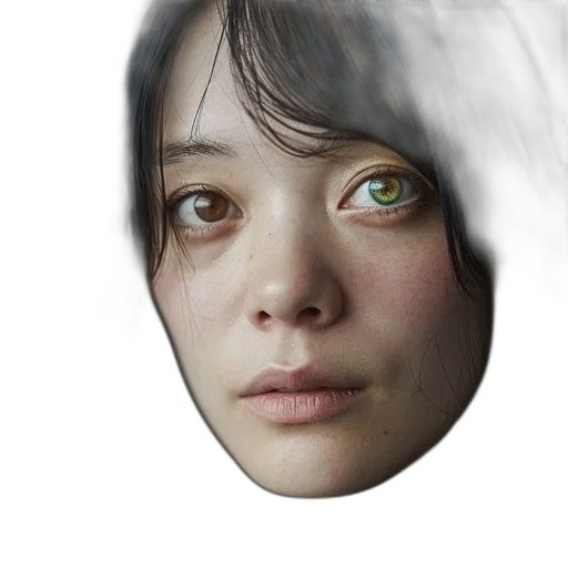 face, mask, robot, creature transparent PNG cut-out